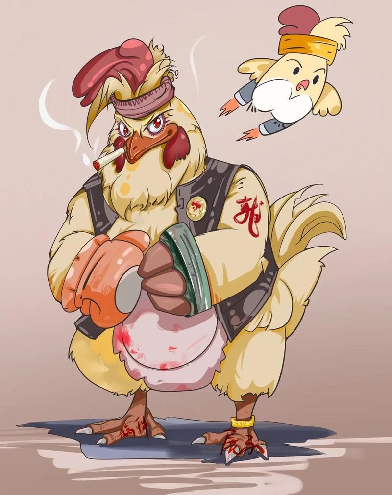 战斗鸡挖矿