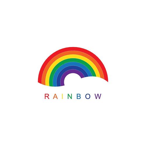 彩虹步数图标