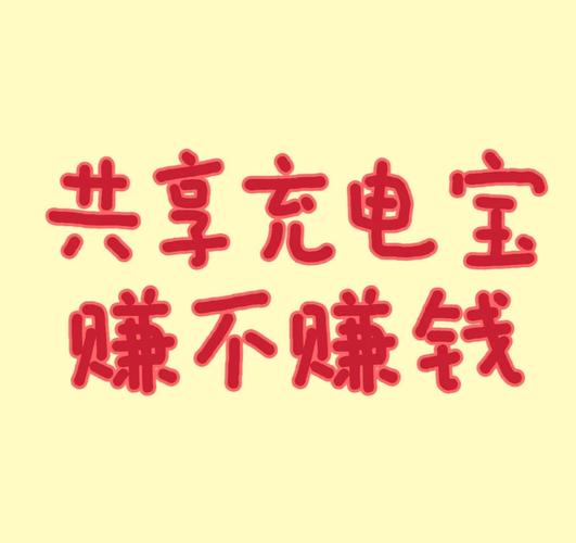 充电大宝赚钱