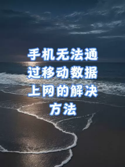 手机怎么禁止用移动数据上网