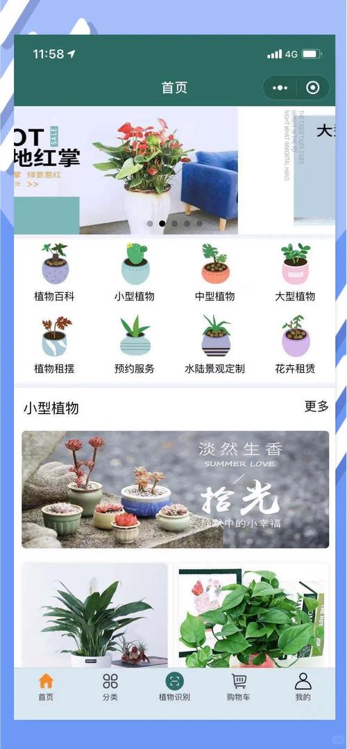 微信小程序种花得
