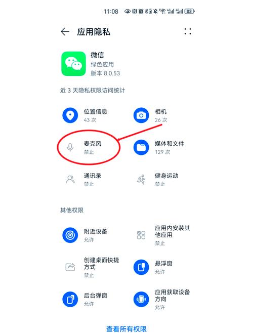 设置中录音权限怎么开