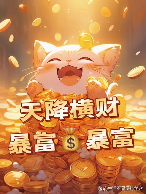 天降财宝赚钱图标