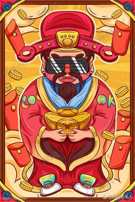 欢乐财神犬赚钱官图标