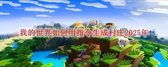 我的世界村庄的指令怎么输入截图