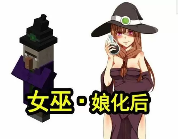 我的世界女巫娘化