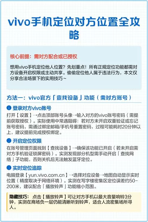 vivo手机如何互相定位