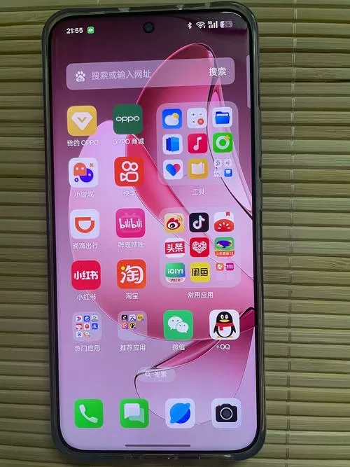 oppo手机充电显示紫色
