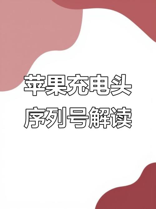 苹果充电器序列号怎么看