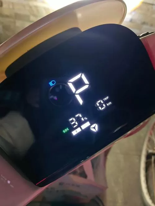 电动车显示屏上p是什么意思