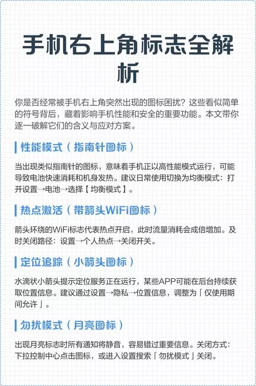 手机右上角一直闪是什么原因
