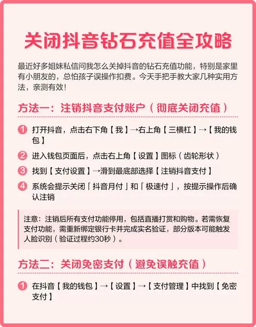 抖音钻石充值怎么关闭自动续费