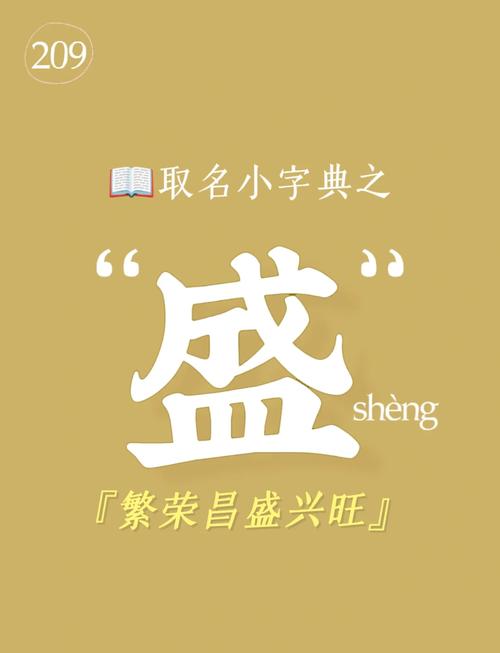 盛字取名的寓意和含义截图