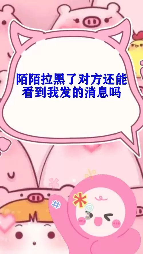 陌陌拉黑之后还能看到对方消息吗截图