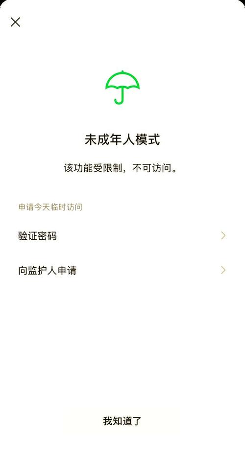 未成年模式怎么关截图