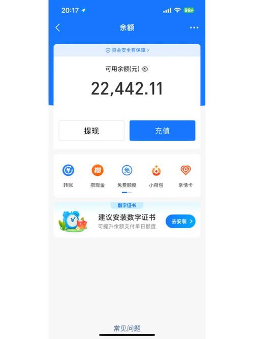 支付宝支出和收入不显示