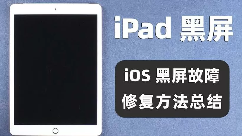 ipad突然变成黑白屏幕了怎么处理
