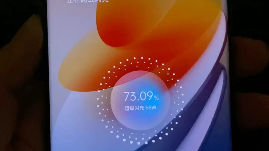 oppo闪充怎么显示小数点了
