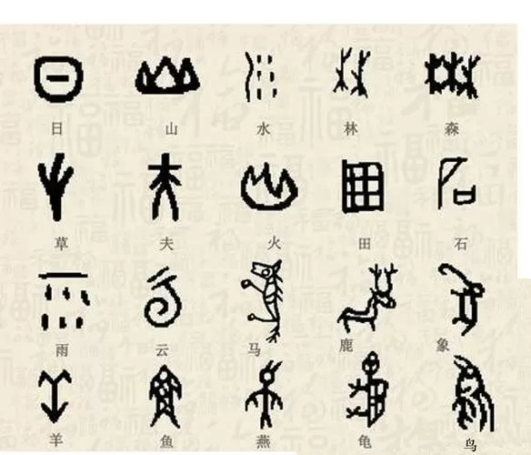 甲骨文汉字演变过程