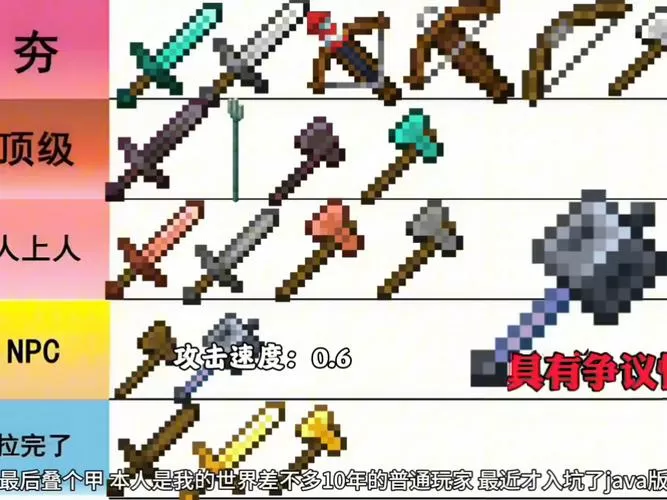 mc武器伤害大全