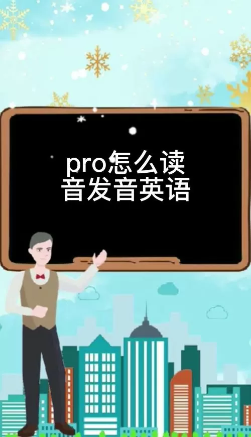 pro读音怎么读