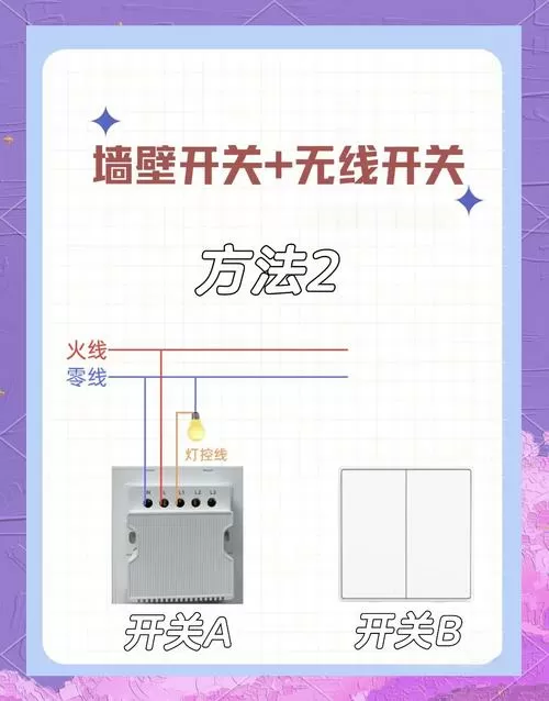怎么把灯开关改成遥控的