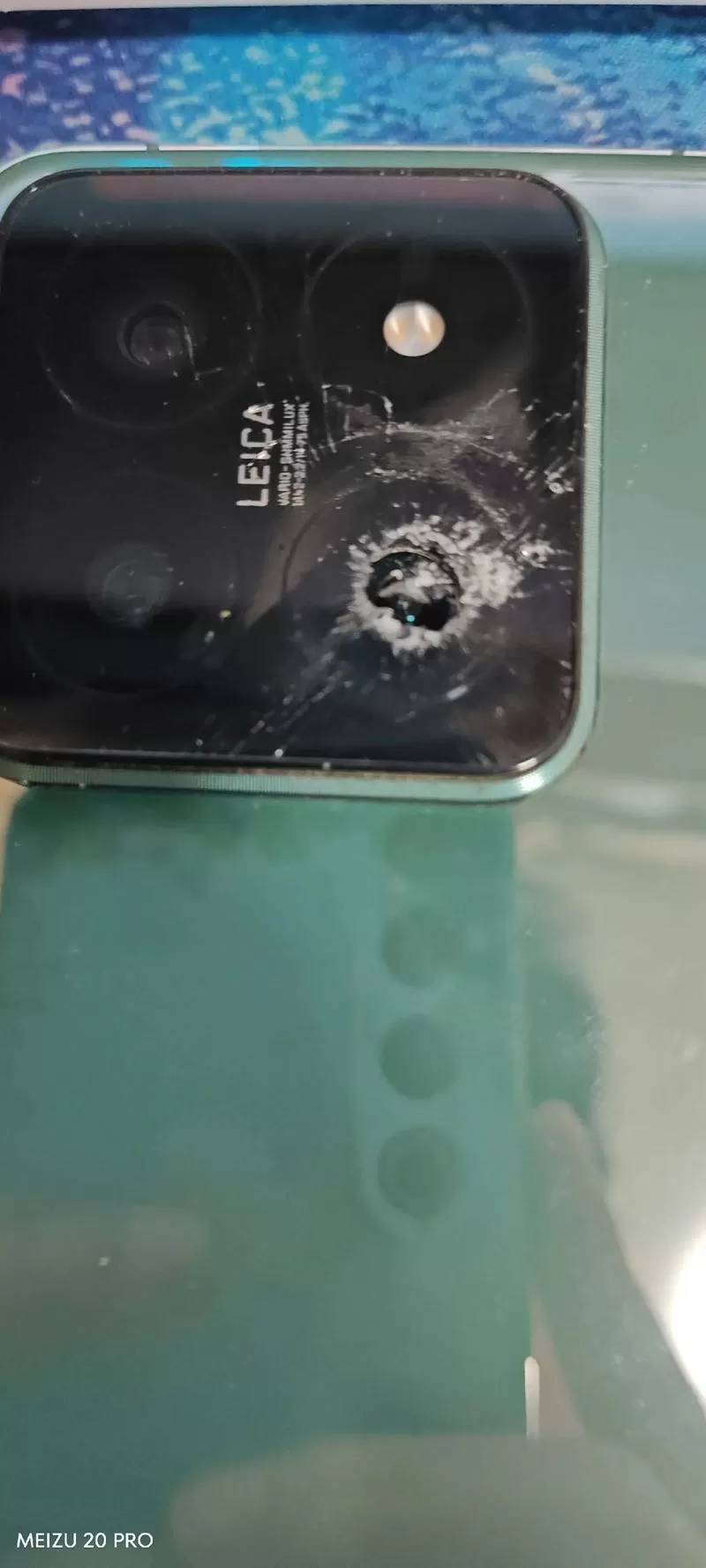 小米后置摄像头玻璃碎了,怎么办