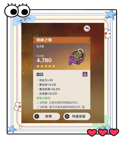 夜兰圣遗物截图