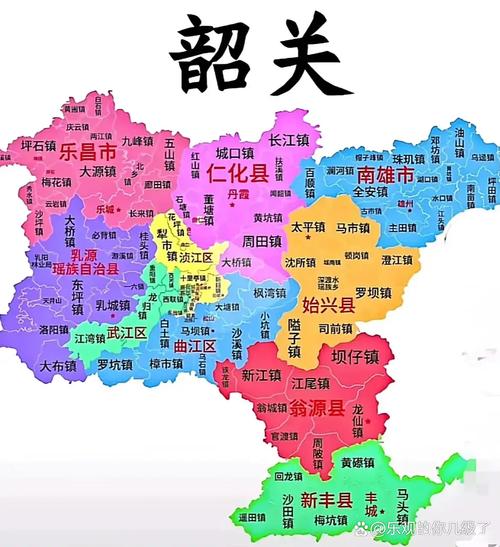 韶关市地图截图