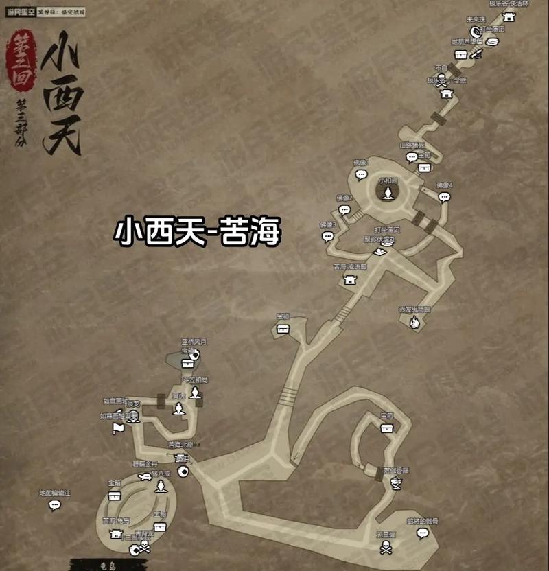 《黑神话悟空》第三章跑图路线图文攻略