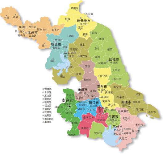 江苏地图截图