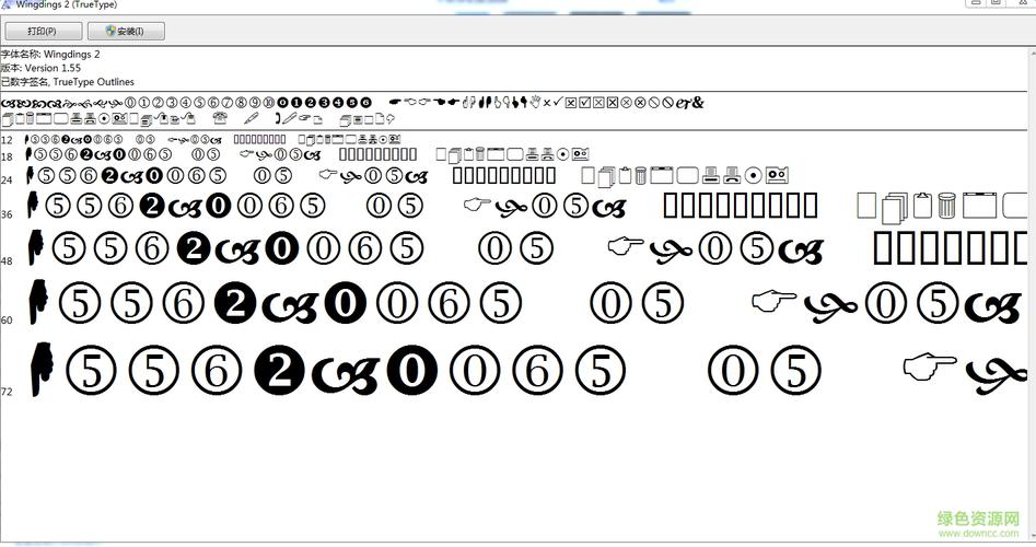 wingdings2