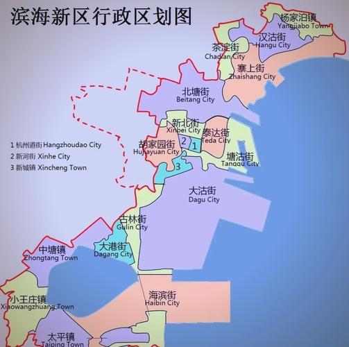 滨海新区地图