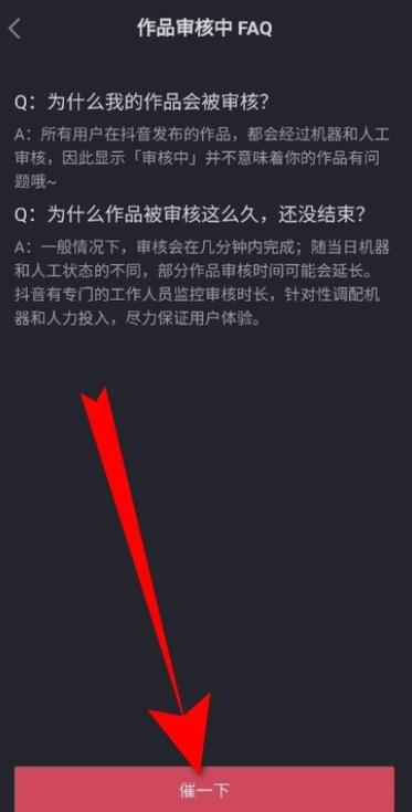 抖音发布作品需要审核是什么情况