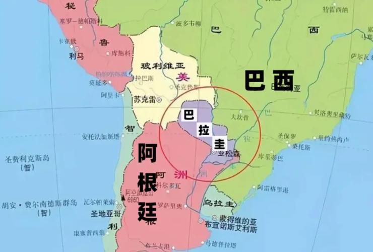 巴拉圭地图