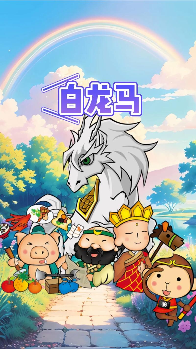 白龙马蹄朝西