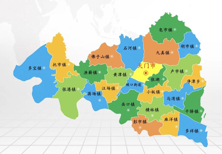 天门地图
