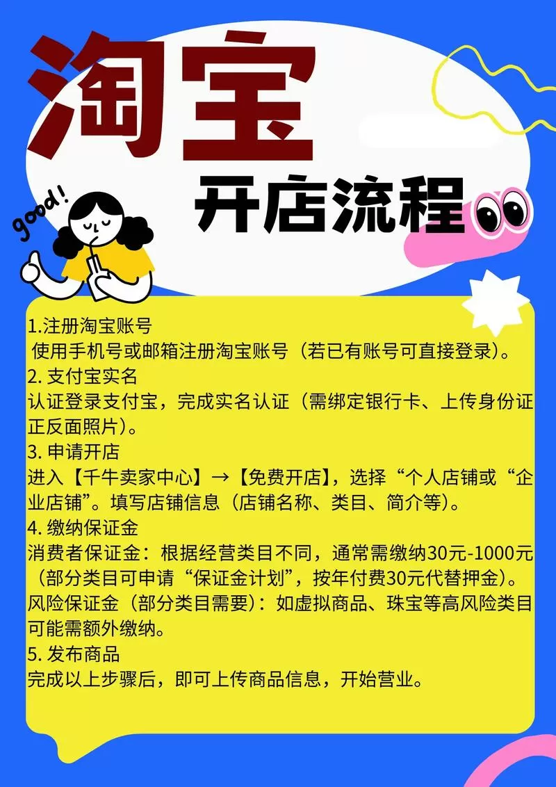 淘宝怎么开店截图