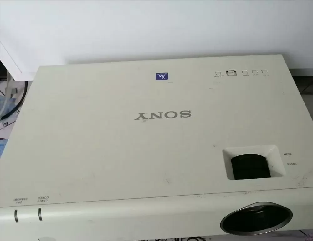 索尼投影仪出现竖条纹截图