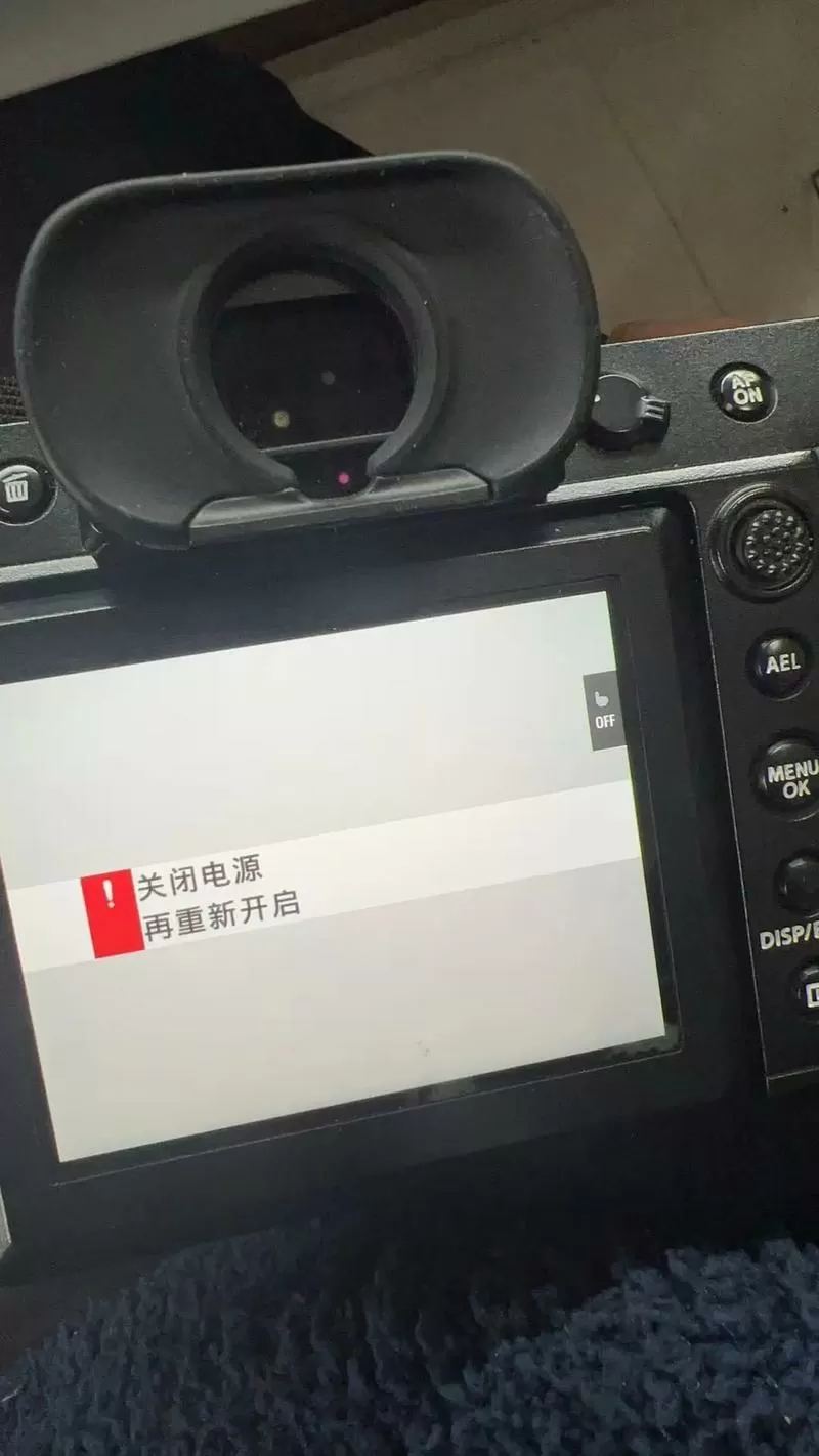 富士相机按快门不拍摄是什么情况