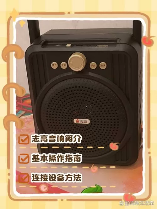 志高音响使用方法