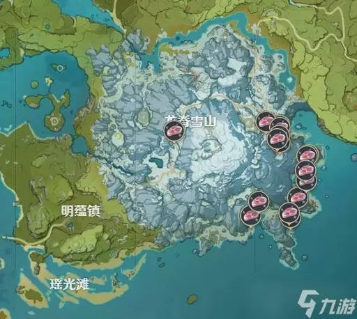 原神里的冷鲜肉在哪