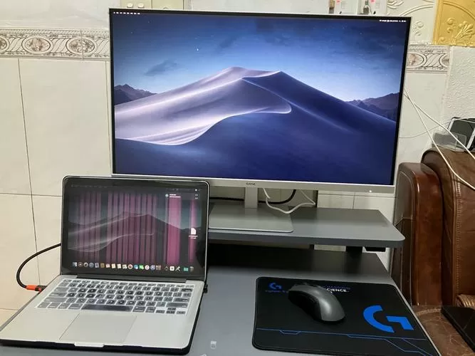 笔记本外接显示器掉帧