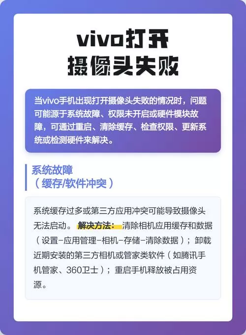 手机摄像头打不开怎么办