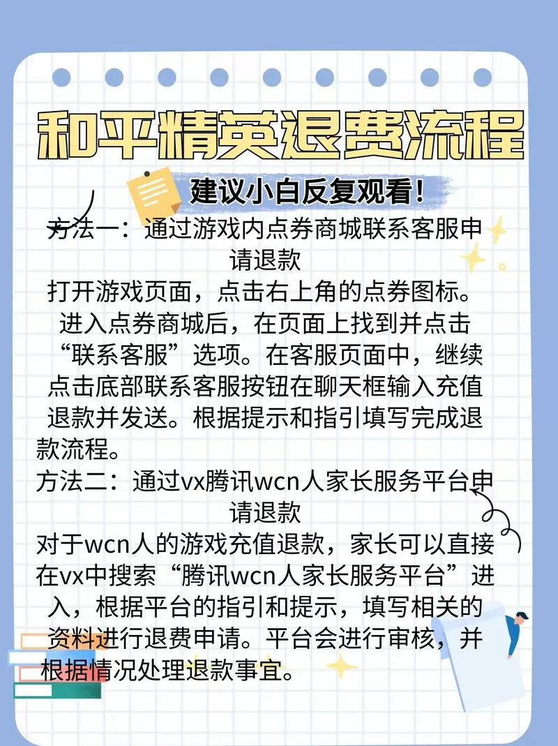 和平精英点券怎么退款