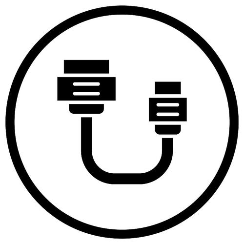 数据线图标