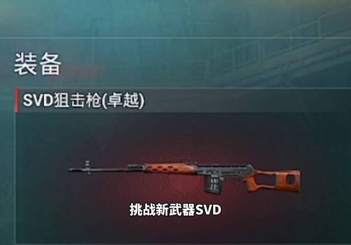 和平精英狙击枪