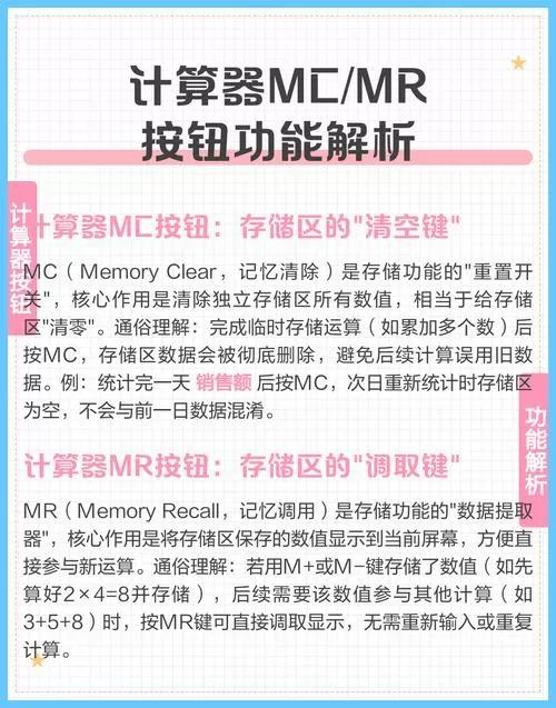 mc mr m- m+是什么键