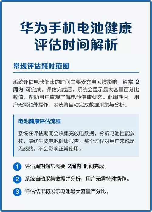 电池评估需要多久
