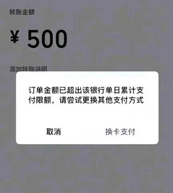 银行卡转账限额多少